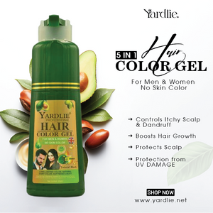 YARDLIE - 5 IN 1 HAIR COLOR GEL-200ML