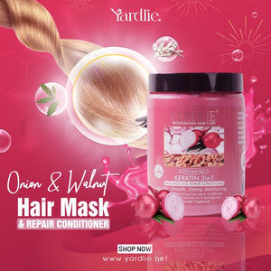 YARDLIE-ONION HAIR MASK AND REPAIR CONDITIONER-500ML